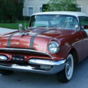 BEAUTIFUL COLOR COMBO SURVIVOR - 1955 Pontiac Starchief Catalina Coupe - 2K MI