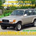 Beautiful FJ80 rust free clean inside and out