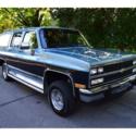 BEAUTIFUL ONE OWNER SURVIVOR 1991 CHEVROLET V1500 SUBURBAN SILVERADO 4X4 NICE !!