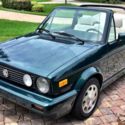 BEAUTIFUL  ORIGINAL 1993 VOLKSWAGEN CABRIOLET COLLECTORS EDITION - 60,000 MILES