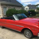 Beautiful Rangoon Red 1963.5 Ford Falcon Sprint Convertible