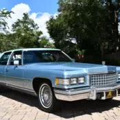 Beautiful Rare 1976 Cadillac Fleetwood Brougham d&#039;Elegance 500ci V8