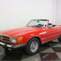 BEAUTIFUL RED 450SL, BOTH TOPS, CLEAN ALL AROUND, WELL MAINTAINED. COLD A/C!