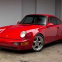 Beautiful Red on Tan 964 Turbo, Speedline Wheels, Serviced up with new tires!