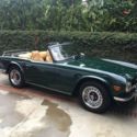 Beautifully refurbished 1972 TR6 in classic British Racing Green & tan interior