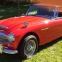Beautifully Restored 1967 Red Austin Healey 3000 MK III Phase II BJ 8 Roadster