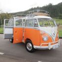 Beautifully Restored 1975 VW 23-Window T-1 (Splitwindow) Bus with Sunroof