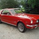Beautifully Restored Cherry Red 1965 Ford Mustang Coupe