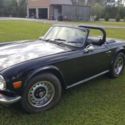 Beautiful,restored, triple black Triumph TR6