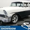 Bel Air Chevy V8 Resto Auto Classic Vintage Collector Edelbrock Custom Green Whi