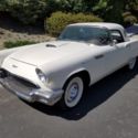 Belived to be a rare 1957 T Bird with factory manual transmisson (floor shift)