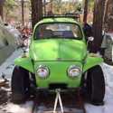 BIG BAD GREEN 1967 VOLKSWAGEN BEETLE BUG BAJA BODY MODIFICATIONS REBUILT 2014