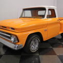 BIG BLOCK 454 POWER, NICE BRIGHT ORANGE PAINT W/ WHITE CAB, VERY COOL 60&#039;S C10