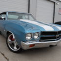 BIG BLOCK 454 WITH A FOUR SPEED MANUAL TRANSMISSION. CORVETTE POWER DISC BRAKES
