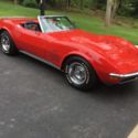 Big-Block Classic Numbers-Matching 1972 Red Corvette Stingray Convertible
