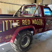 Bill Maverick Golden's Little Red Wagon '83 Dodge Truck USHRA NHRA SRO