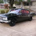 Biscayne 2 door post sedan drag race car hot rod gasser super stock street stock