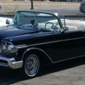 Black 1957 Convertible Mercury Montclair