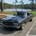 Black 1970 El Camino SS clone- muscle car chevy chevelle el-camino camaro