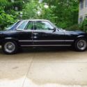 Black 1979 Mercedes-Benz 450slc with black leather interior