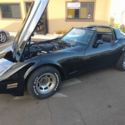 Black 1980 Corvette