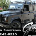 Black 1990 Land Rover Defender 110  3.5 L V8 5 Speed Manual Available Now!