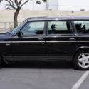 Black 1990 Volvo 240 Wagon