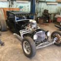 Black Chop Top 1927 T-Model Rat Rod (with a little more &#034;street rod&#034; to it)