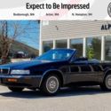 Black Chrysler TC at AlphaCars & Ural of New England