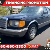 Black Mercedes-Benz 300 Series with 77,900 Miles available now!