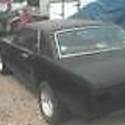 Black Mustang 1966 with blown engine, 302 bored .30 over, mag wheels and tires.