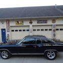 BLACK ON BLACK.....454 ENGINE.....AMERICAN RACING WHEELS