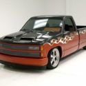 Black Over Copper Flamed Custom Interior 350 Crate Engine Airbag Suspension