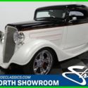 black vintage classic auto custom rod 350 V8 air chevy streetrod 1934 Used