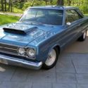 Blue 1967 Plymouth GTX