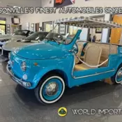 BLUE 1968 FIAT JOLLY 500 - (FRAME-ON RESTORATION)