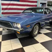 Blue Dodge Challenger with 0 Miles available now!