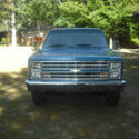 Blue exterior Color, Body and floors in great condition, factory towing package