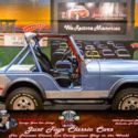 Blue Jeep Wrangler with 3,983 Miles available now!