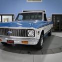Blue/White Truck