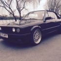 BMW 318 IS E30 Cabriolet black leather 1991