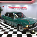 BMW 320i E21 Coupe Only 1 Owner RARE Jade Green 5-Spd Rust Free California Car!