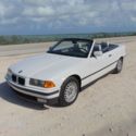 BMW 325ci white convertible from  1994 - only 125.780 miles