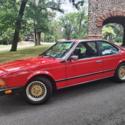 BMW 6 Series 635CSi - Original Cinnabar Red Paint - E24 Shark - Clean Carfax