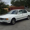 BMW 740IL 1993 White - Low Miliage