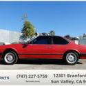 BMW e24 M6 ZINNOBERROT RED LOTUS WHITE NO RESERVE