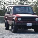 Bordeaux Red 1989 Mitsubishi Montero
