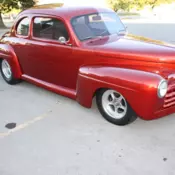 Boyd Red 1946 Ford Convertible convertible 420 CID EFI V8 700-R4 Avail