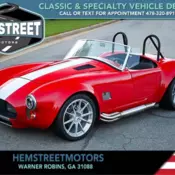 BRAND NEW professionally built FACTORY FIVE MK5 Shelby Cobra with 40 miles!