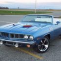 Bright blue metallic/White Plymouth Barracuda/Cuda with 69,700 Miles available n